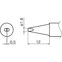 白光 白光 こて先/SSD5型