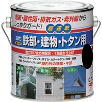 ニッペホームプロダクツ ニッぺ 油性鉄部・建物・トタン用 0.7L ブラック HUB1060.7