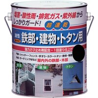 ニッペホームプロダクツ ニッぺ 油性鉄部・建物・トタン用 1.6L ブラック HUB1061.6
