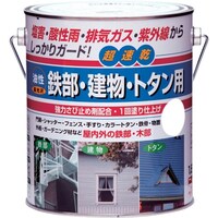 ニッペホームプロダクツ ニッぺ 油性鉄部・建物・トタン用 1.6L ホワイト HUB1011.6