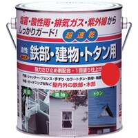 ニッペホームプロダクツ ニッぺ 油性鉄部・建物・トタン用 1.6L アカ HUB1091.6