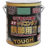 ニッペホームプロダクツ ニッぺ 油性シリコンタフ 1.6L フェンスグリーン HYS1081.6