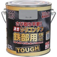 ニッペホームプロダクツ ニッぺ 油性シリコンタフ 0.7L グレー HYS1120.7