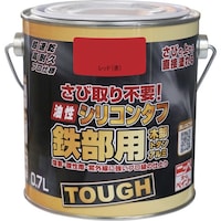 ニッペホームプロダクツ ニッぺ 油性シリコンタフ 0.7L レッド HYS1050.7