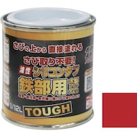 ニッペホームプロダクツ ニッぺ 油性シリコンタフ 1/12L レッド HYS1051/12
