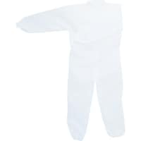 川西 不織布つなぎ服スタンドカラータイプMサイズ