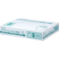 サラヤ サラヤ エンボス手袋 PEクリア200枚入 S