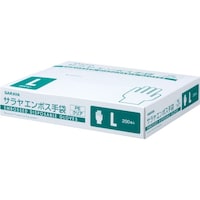 サラヤ サラヤ エンボス手袋 PEクリア200枚入 L