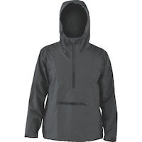 おたふく手袋 おたふく FB201・BK フーバーレインジャケット・プルオー 3L