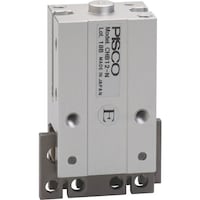 ニホンピスコ PISCO エアチャック 平行チャックマルチタイプ ボディ厚16.4mm 単動式