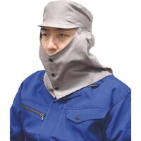 日本光器製作所 NIKKO 溶接頭巾天丸グレー2号特大