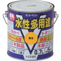 サンデーペイント サンデーペイント 水性多用途 黄色 700M