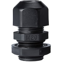 タカチ電機工業 タカチ Mネジケーブルグランド 低価格タイプ ブラ
