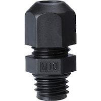 タカチ電機工業 タカチ Mネジケーブルグランド 低価格タイプ ブラ