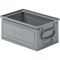 Fami社 Fami メタルパーツボックス グレー 8.7L 外寸300×200×145