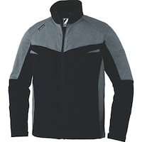 自重堂 ZDRAGON ジャンパー ブラックモクグレー LL