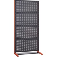 トラスコ中山 TRUSCO UPR型パンチングラック H1885 黒オレンジ