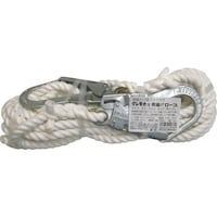 まつうら工業 まつうら 両端大口径フック付 クレモナS荷揚げ用ロープ 16mmΦ×10m
