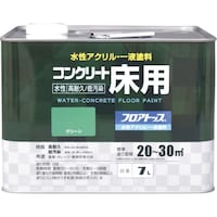 アトムサポート アトムペイント 水性コンクリート床用 フロアトップ #11グリーン 7L
