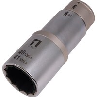 イチネンアクセス MUSTTOOL QCソケット ダブル 41/46mm 12角 IM6W4146ISL12K