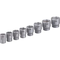 キソパワーツール PROXXON ソケット8点セット(6角タイプ)1/2”