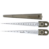 新潟精機 SK テーパーゲージ No.700 収納ケース付 測定範囲1ー15mm