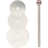 キソパワーツール PROXXON マイクログラインダー用先端工具 小径丸のこ刃3種セット