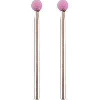 キソパワーツール PROXXON マイクログラインダー用先端工具 軸付き砥石2本(WA150) 丸