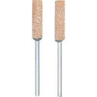 キソパワーツール PROXXON マイクログラインダー用先端工具 軸付き砥石(WA80番) 2本 棒