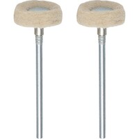 キソパワーツール PROXXON マイクログラインダー用先端工具 純毛バフ2本 円盤