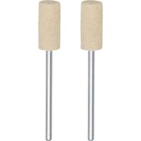 キソパワーツール PROXXON マイクログラインダー用先端工具 純毛バフ2本 棒