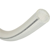 トヨックス TOYOX 帯電防止フッ素ホース(耐薬品・食品用) トヨフッソEホース 内径25mm×外径33mm 長さ10m FFE2510