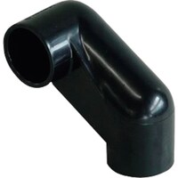 矢崎化工 yazaki イレクター Φ28 プラスチックジョイント J100L ブラック