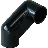 矢崎化工 yazaki イレクター Φ28 プラスチックジョイント J100R ブラック