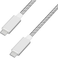 アイリスオーヤマ IRIS 517608 高耐久USB3.1ケーブル 1m(GEN2) シルバー