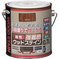 アサヒペン アサヒペン 油性強着色ウッドステイン 0.7L チーク