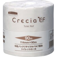 日本製紙クレシア クレシア トイレットペーパー EFトイレットロール 90mシングル(10101/10102)