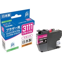 ジット jit ブラザー LC3111M対応 ジットリサイクルインク JITB3111M マゼンタ