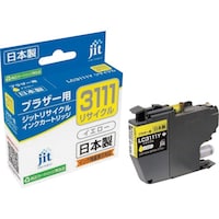 ジット jit ブラザー LC3111Y対応 ジットリサイクルインク JITB3111Y イエロー