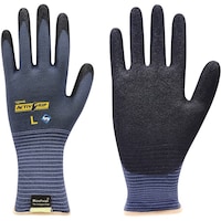 東和コーポレーション トワロン ニトリル背抜き手袋 アクティブグリップ L