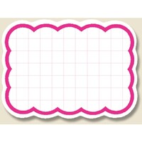 シモジマ HEIKO 抜型カード クモ M ピンク 50枚入り