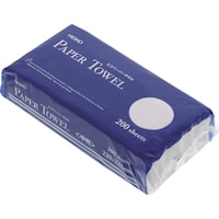 シモジマ HEIKO エコペーパータオル シングル 中判 200枚入り