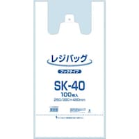 シモジマ シモジマ レジ袋 レジバッグ SK40 100枚入り