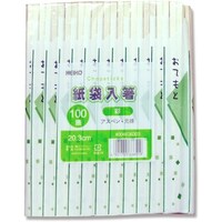 シモジマ HEIKO アスペン元禄箸 袋入 彩 100本入り
