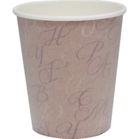 シモジマ HEIKO 発泡断熱カップ 7オンス 口径73mm タイポアート 50個入り