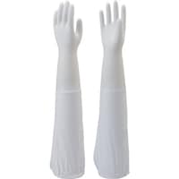 ショーワグローブ SHOWA 腕カバー付手袋薄手 No240 ホワイト Mサイズ