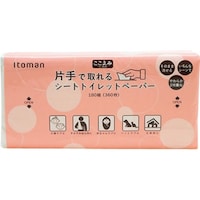 イトマン イトマン 片手で取れるシートトイレットペーパー180WS 40袋入