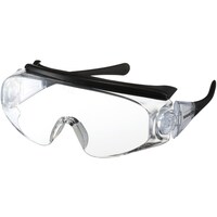 山本光学 YAMAMOTO 一眼型保護メガネ(オーバーグラスタイプ) 度付対応タイプ ブラック