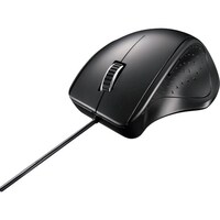 バッファロー BUFFALO 有線レーザー式マウス 静音/5ボタン ブラック