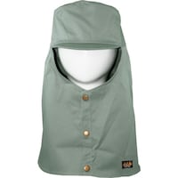 日光物産 日光物産 Armatex防炎頭巾(ツバ有り) アースグリーン M